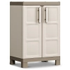 Niska szafka gospodarcza EXCELLENCE LOW CABINET 97 cm beżowa, Keter/Kis